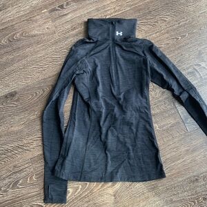 Black Under Armour quarter zip